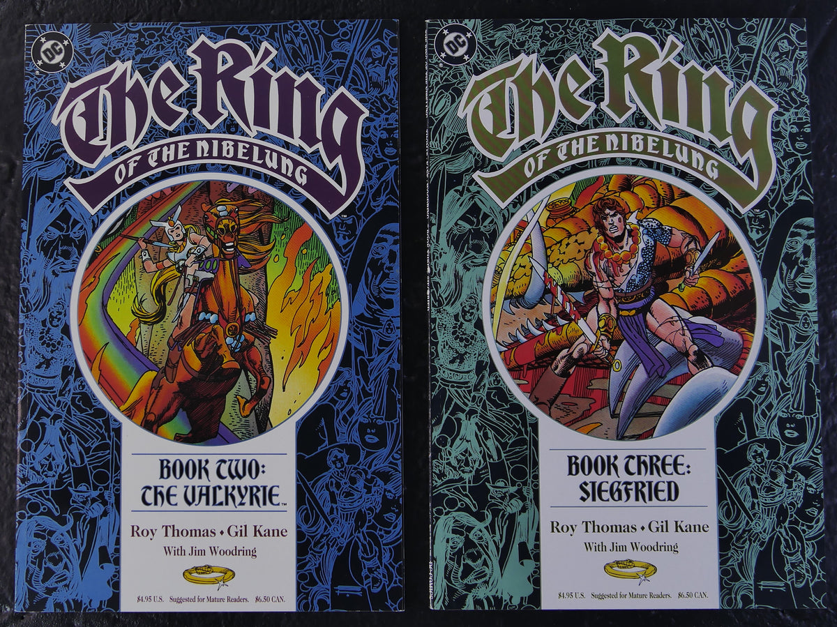 The Ring of the Nibelung #2-3 Gil Kane 2 Copies Each DC 1990