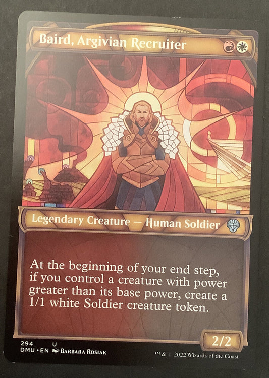 Baird Argivian Recruiter Dominaria United Uncommon MTG

