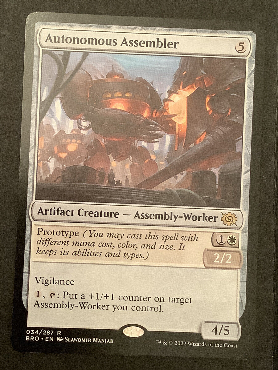 Autonomous Assembler BRO #34 from The Brothers' War.
