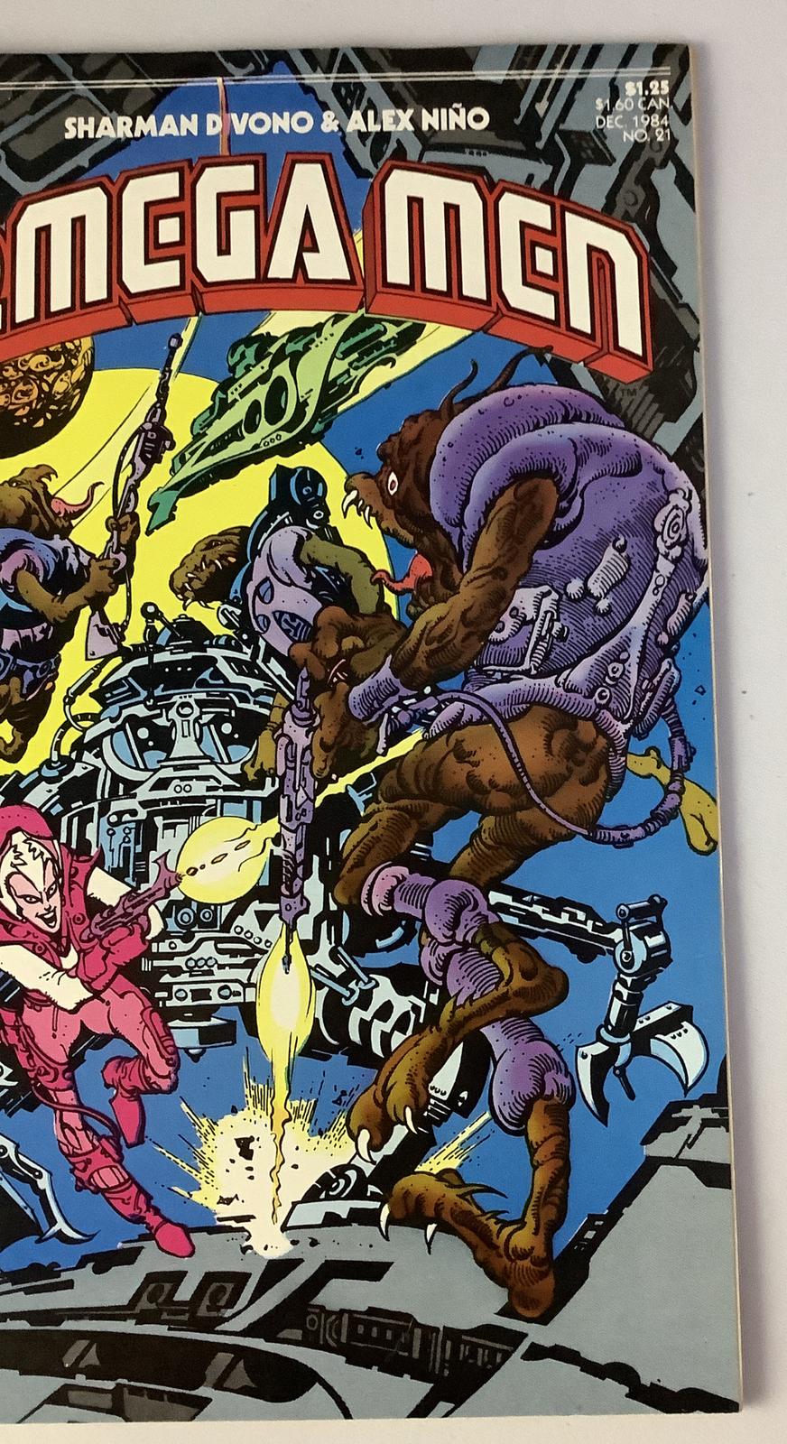 Omega Men #21 DC Comics 1984 Sci-Fi Adventure