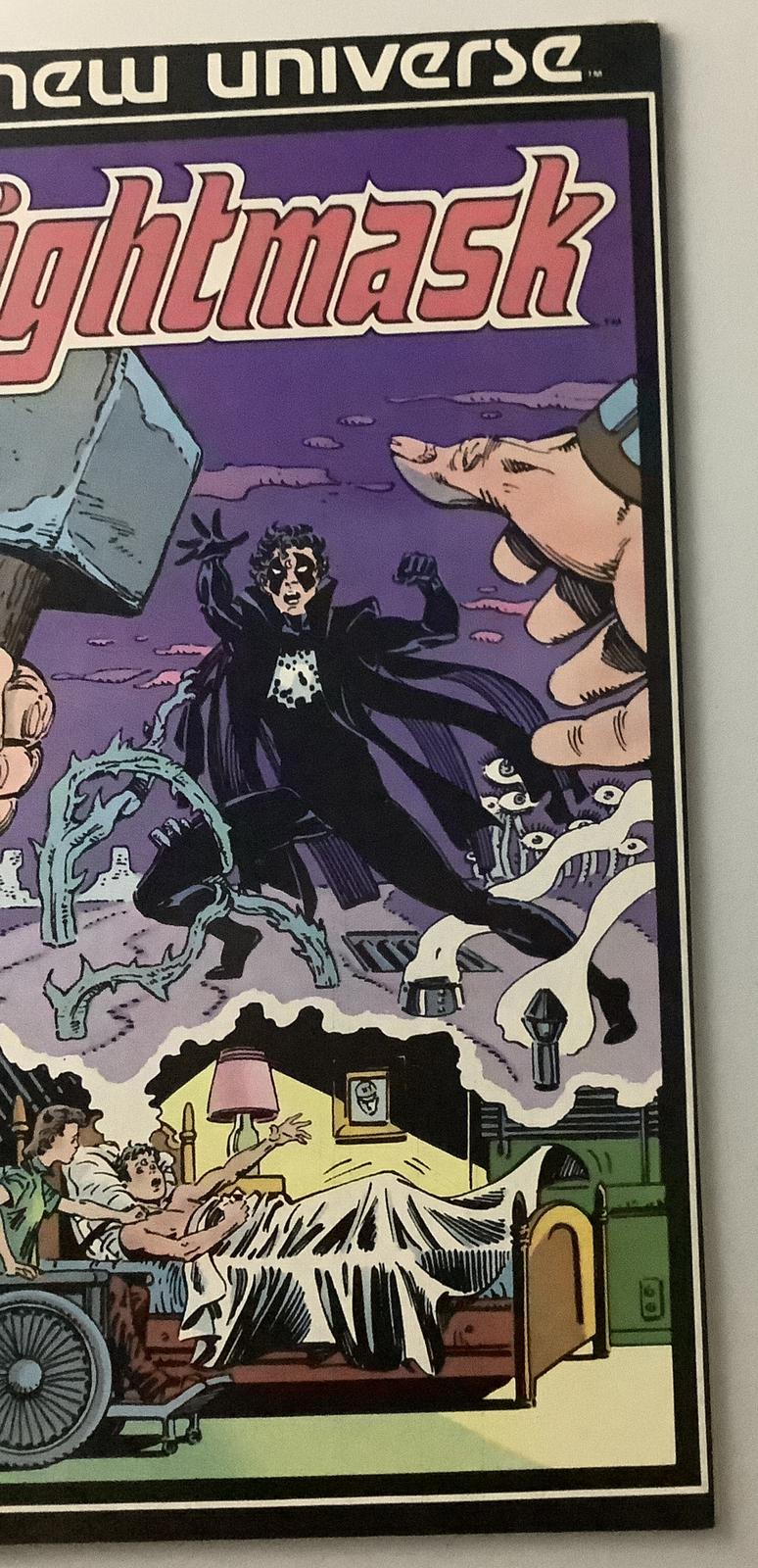 Nightmask #1 Marvel Comic 1986 New Universe Debut