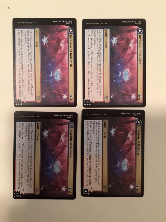 Invasion of Kaladesh Aetherwing Golden-Scale Flagship MTG Battle card lot