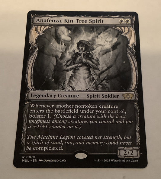 Anafenza Kin-Tree Spirit Magic the Gathering Multiverse Legends rare legendary creature card