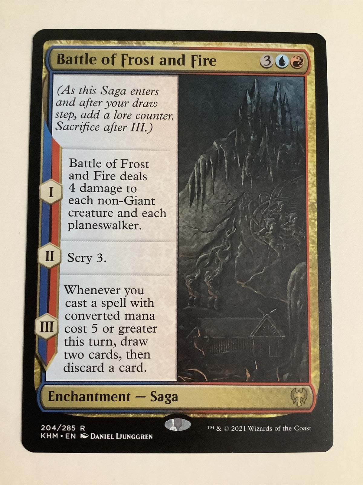 Battle of Frost and Fire — Kaldheim — Regular Rare — DM Vault Co.
