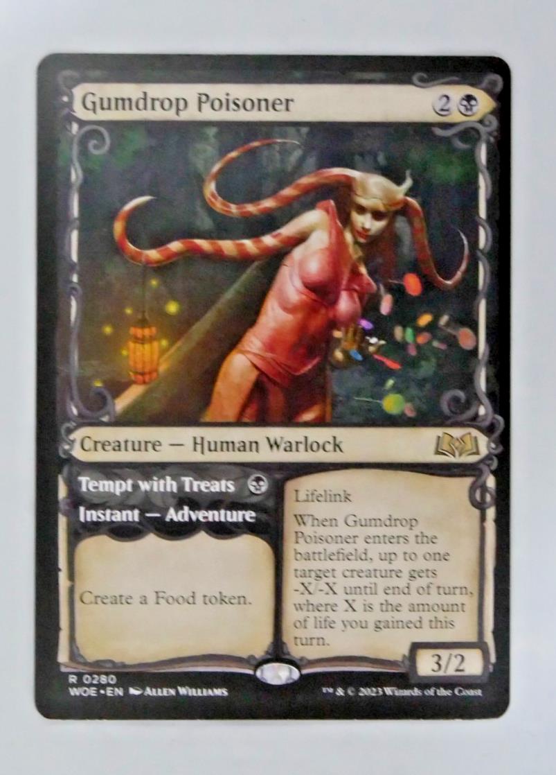 Gumdrop Poisoner WOE 280 Showcase Regular MTG card DM Vault Co.