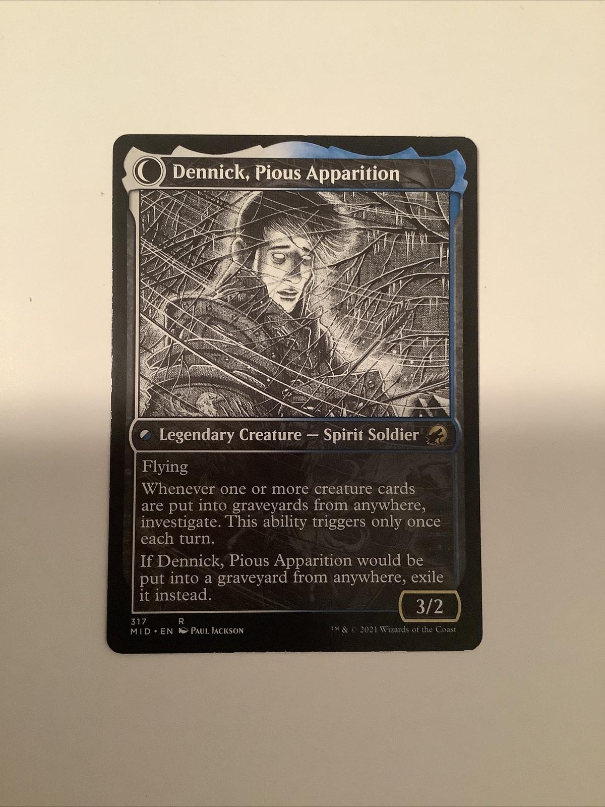 MTG MID: Dennick, Pious Apprentice Dennick, Pious Apparition