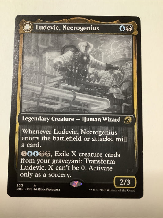 Ludevic Necrogenius Olag Ludevic’s Hubris Innistrad Double Feature MTG
