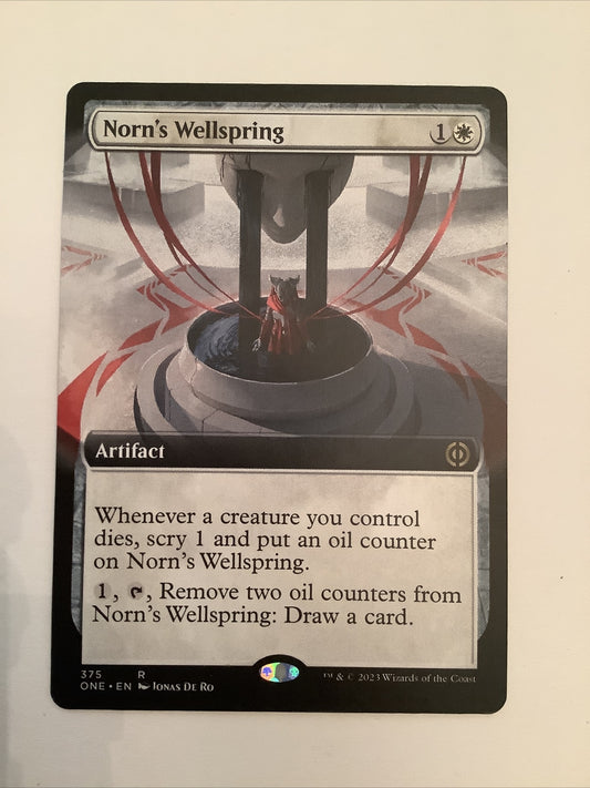 Norn's Wellspring — Phyrexia All Will Be One — Extended Art Rare — 375
