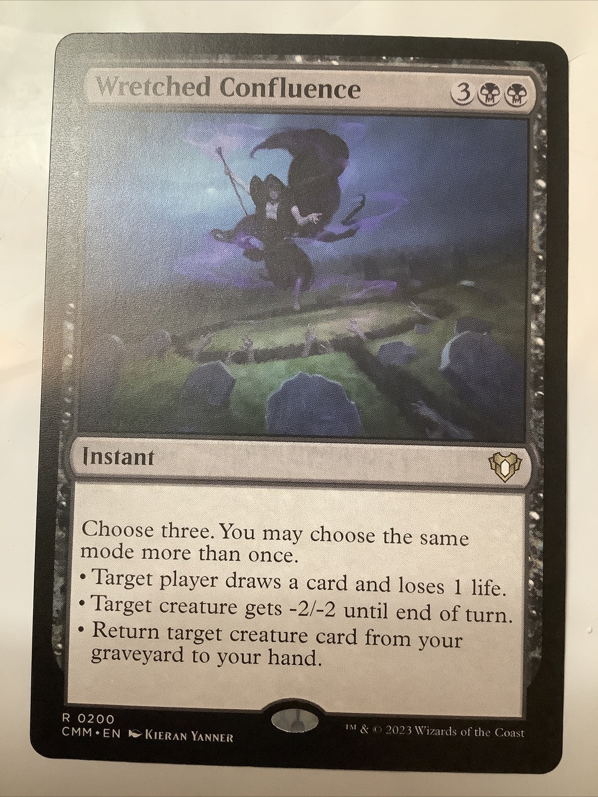 Wretched Confluence CMM 200 regular finish MTG card from DM Vault Co.