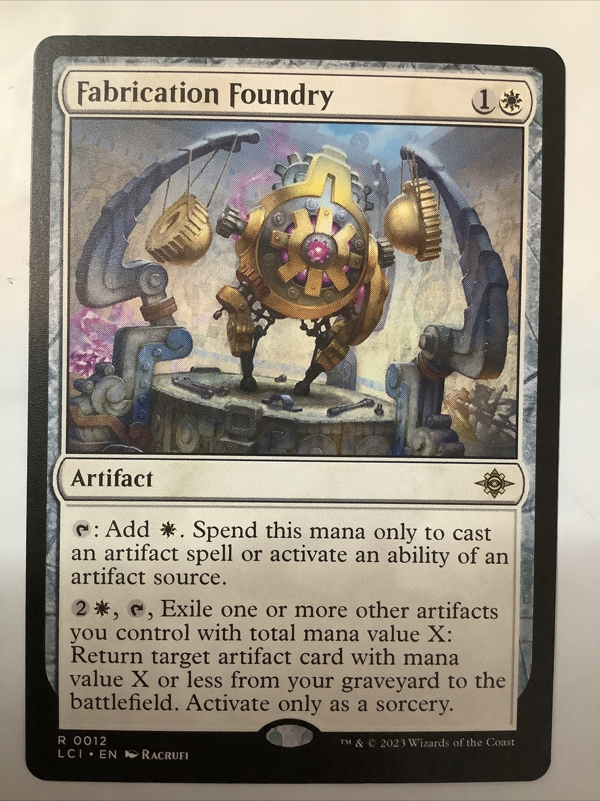 Fabrication Foundry — Lost Caverns of Ixalan — Rare — 012
