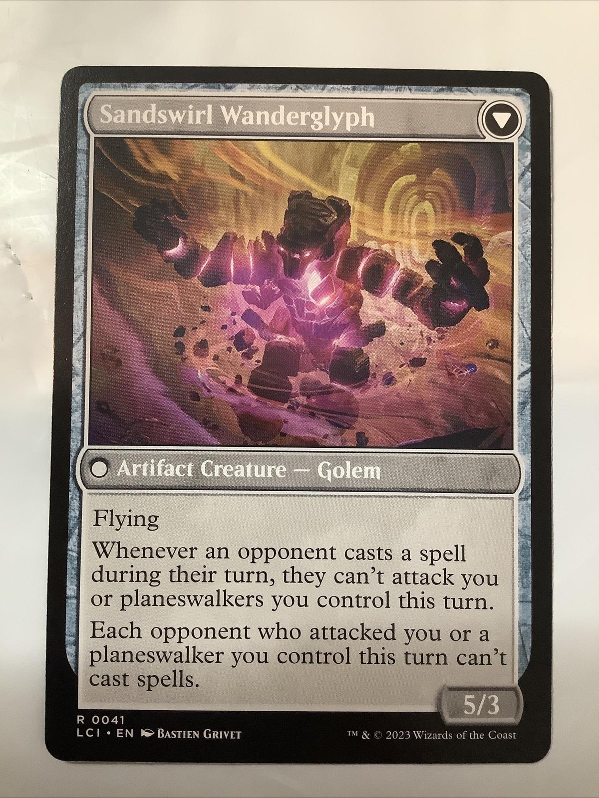 Unstable Glyphbridge // Sandswirl Wanderglyph LCI 041 MTG Board Wipe