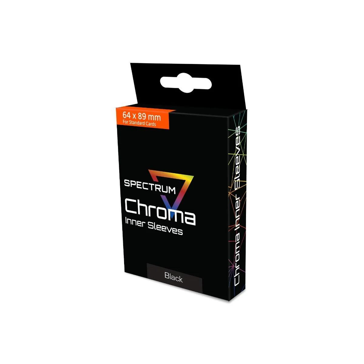 Chroma Inner Card Sleeves – 100 Count | 64×89mm | Acid-Free | MTG, Pokémon, Sports