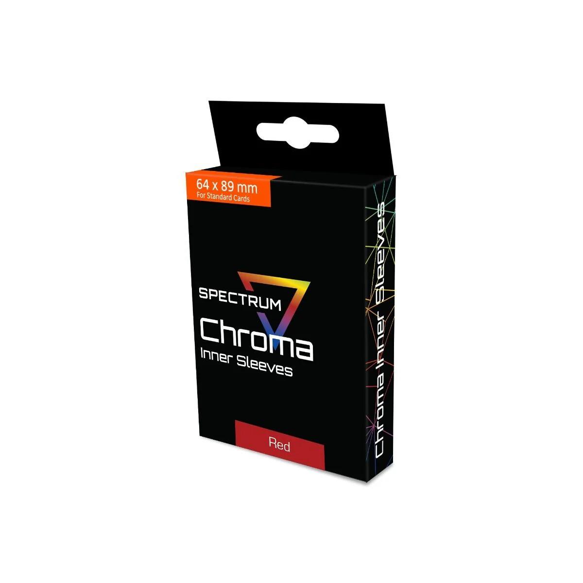 Chroma Inner Card Sleeves – 100 Count | 64×89mm | Acid-Free | MTG, Pokémon, Sports