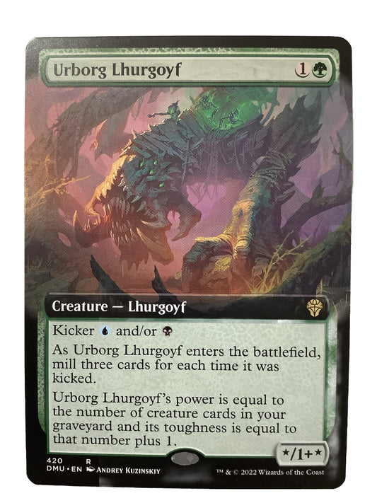 MTG DMU: Urborg Lhurgoyf (Creature) Extended Art Rare 420