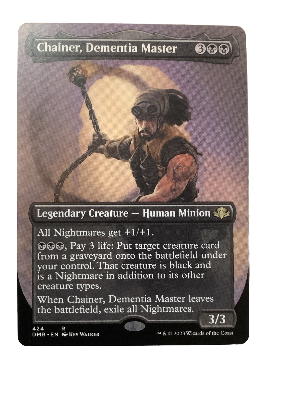 Chainer, Dementia Master DMR 424 Extended Art MTG Card DM Vault Co