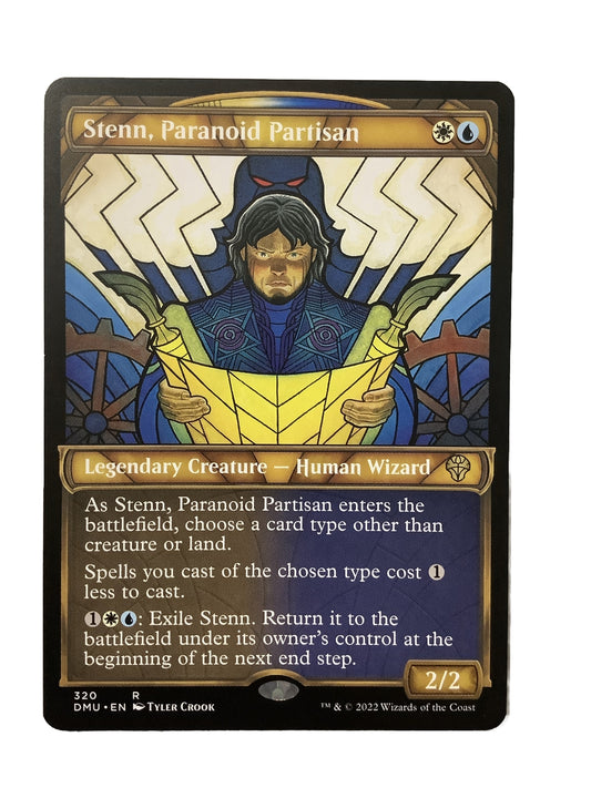 Stenn Paranoid Partisan Dominaria United Showcase Rare MTG
