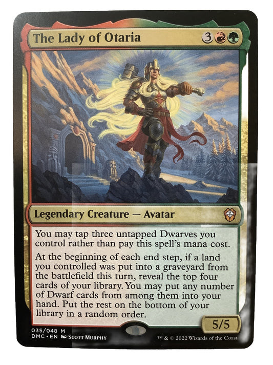 The Lady of Otaria — DMC — Regular Mythic Legendary Creature MTG card
