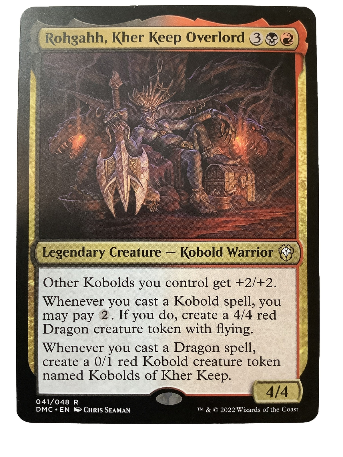 Rohgahh, Kher Keep Overlord — DMC — Regular Rare MTG card
