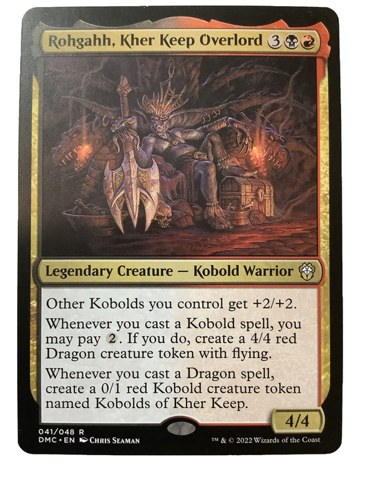 Rohgahh, Kher Keep Overlord — DMC — Regular Rare MTG card

