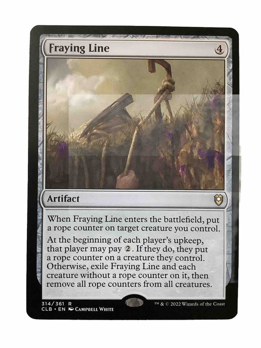 Fraying Line CLB 314 from Commander Legends: Battle for Baldur's Gate.