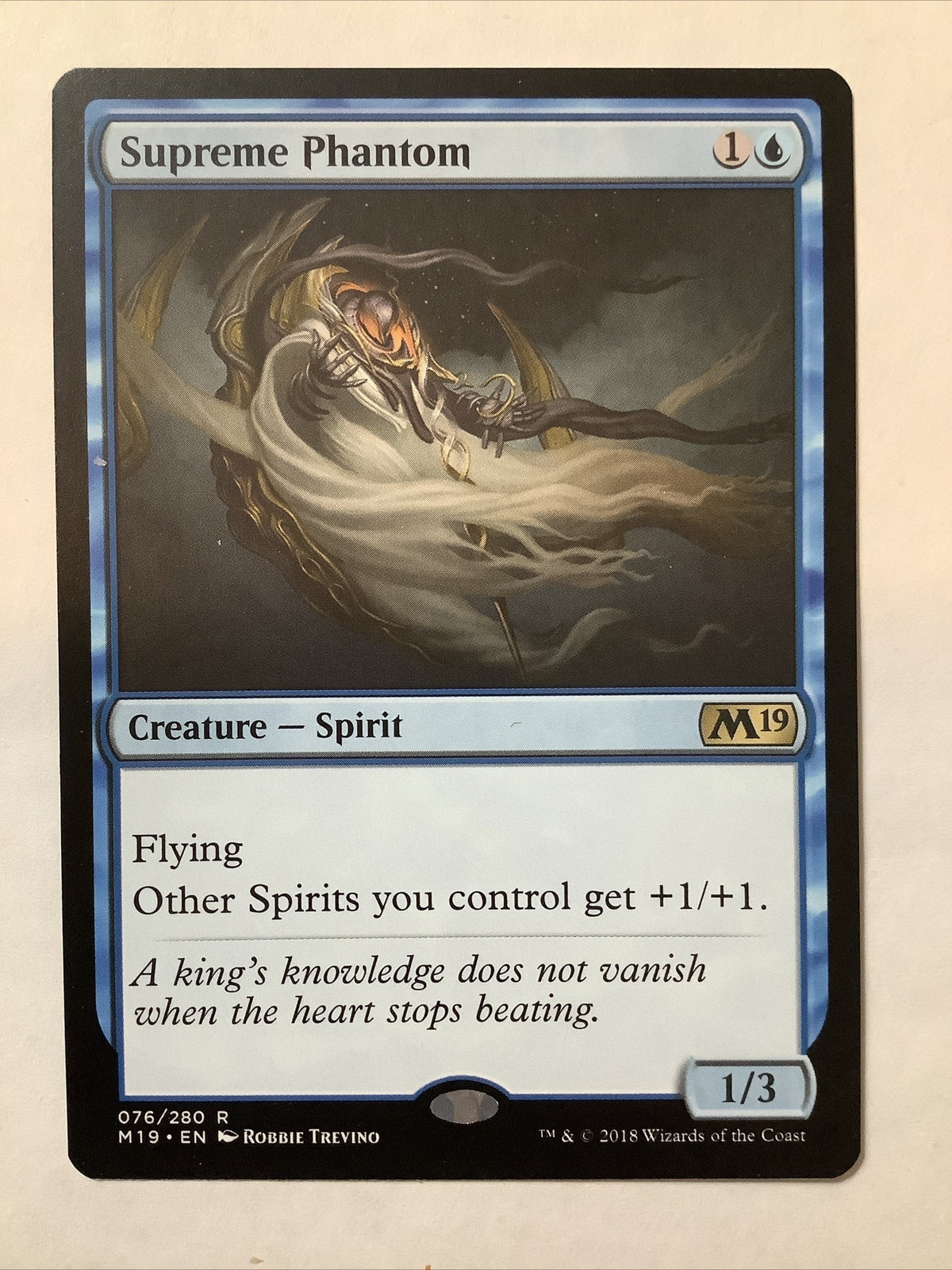 Supreme Phantom M19 076 MTG card from DM Vault Co.