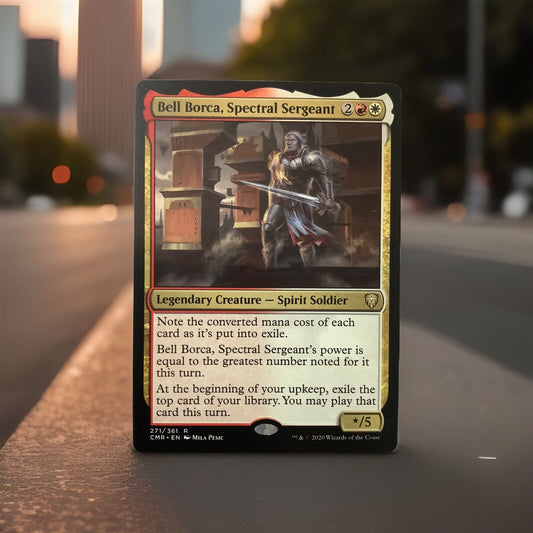 Bell Borca Spectral Sergeant Commander Legends legendary creature card