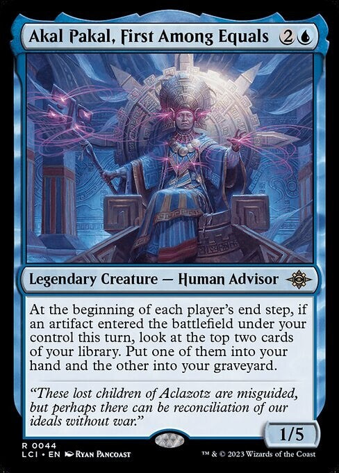 Akal Pakal First Among Equals 0044 Lost Caverns of Ixalan MTG card