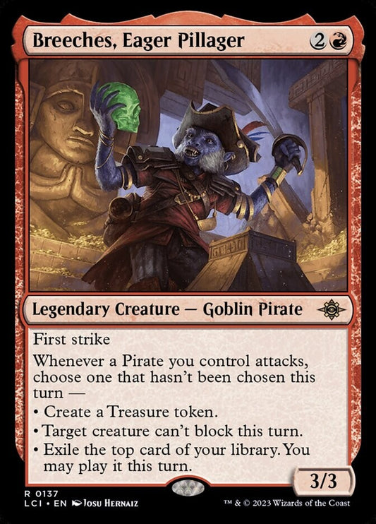 Breeches Eager Pillager LCI #137 Regular MTG Card DM Vault Co