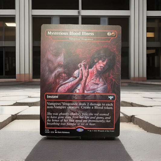 Mysterious Blood Illness VOW 339 regular finish MTG card front
