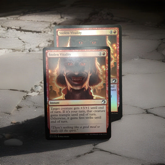 Stolen Vitality MID 161/277 MTG 2x Regular Red Instant Combat Trick