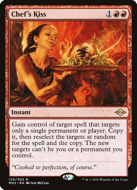 MTG MH2: Chef's Kiss (Instant) Regular Rare 120/303 Modern Horizons 2