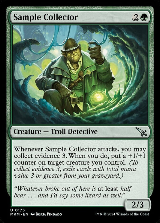 Sample Collector #175 Foil from Murders at Karlov Manor.