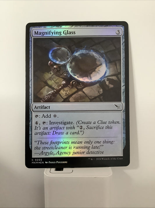 Magnifying Glass — Murders at Karlov Manor — Foil Common — 255
