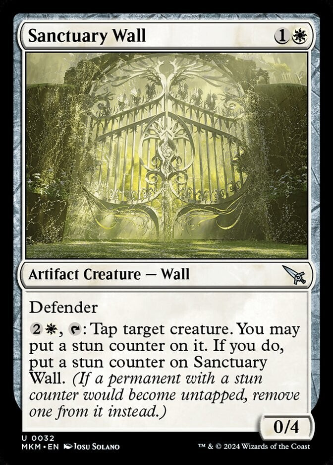 Magic: The Gathering Sanctuary Wall Foil card – MTG single