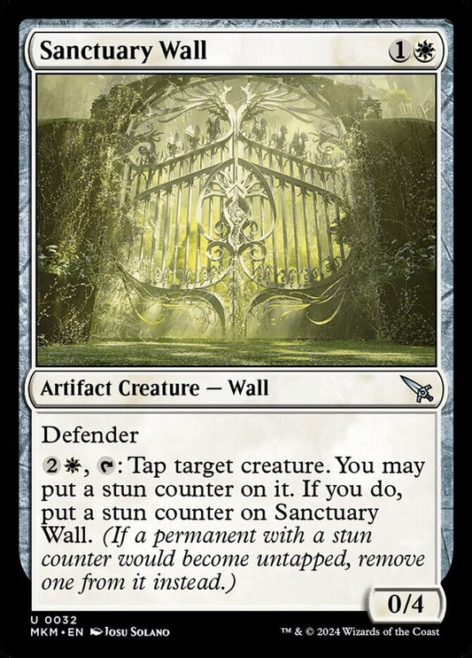 Magic: The Gathering Sanctuary Wall Foil card – MTG single