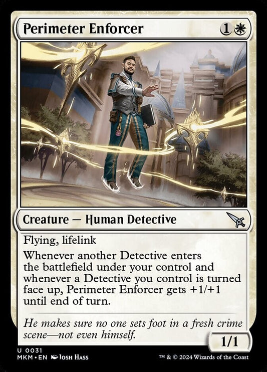 Magic: The Gathering Perimeter Enforcer Foil card – MTG single