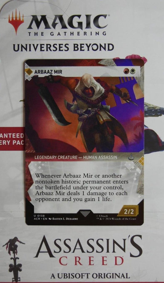 Arbaaz Mir Assassin’s Creed showcase MTG card 138

