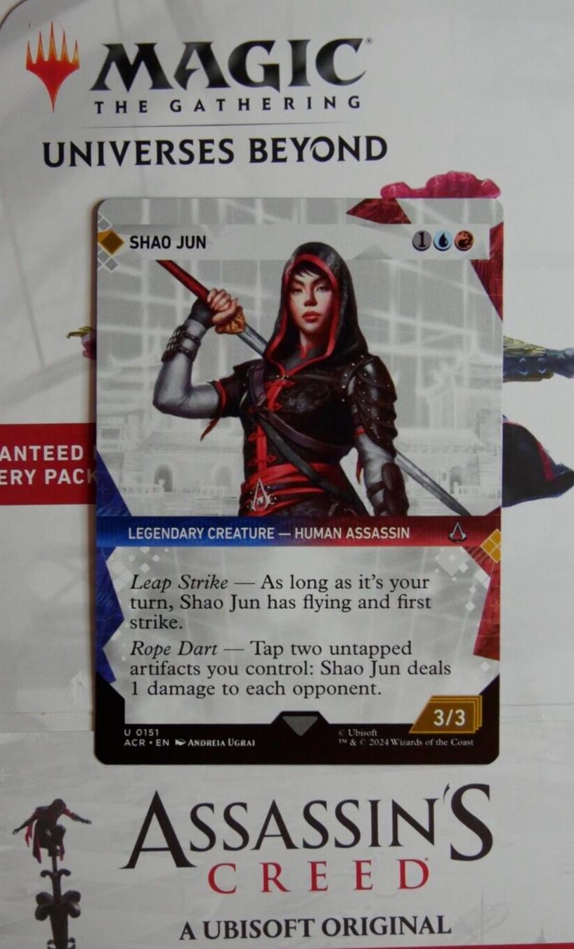 Shao Jun ACR 151 Showcase from Assassin's Creed.