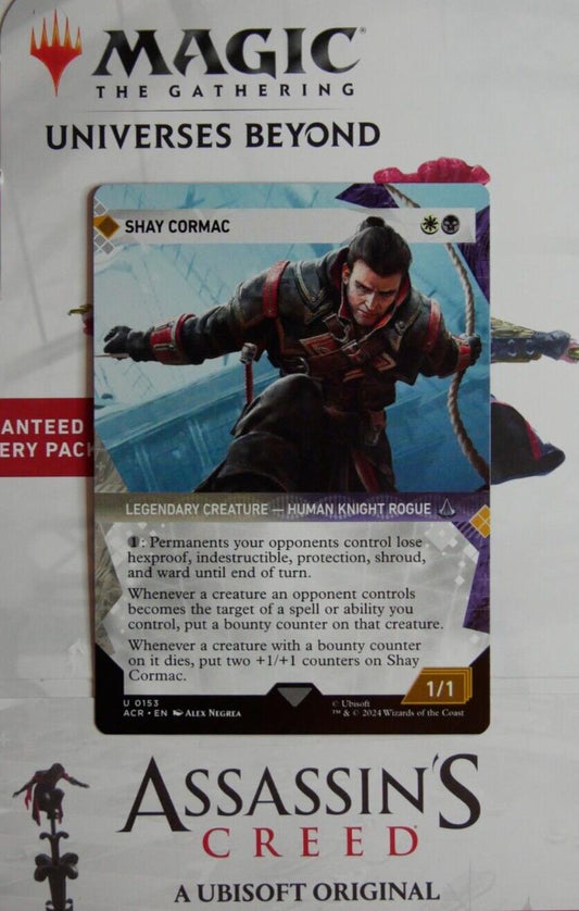 Shay Cormac Assassin’s Creed MTG Legendary Creature Showcase
