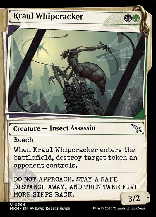 Kraul Whipcracker showcase uncommon Murders at Karlov Manor MTG card 0364

