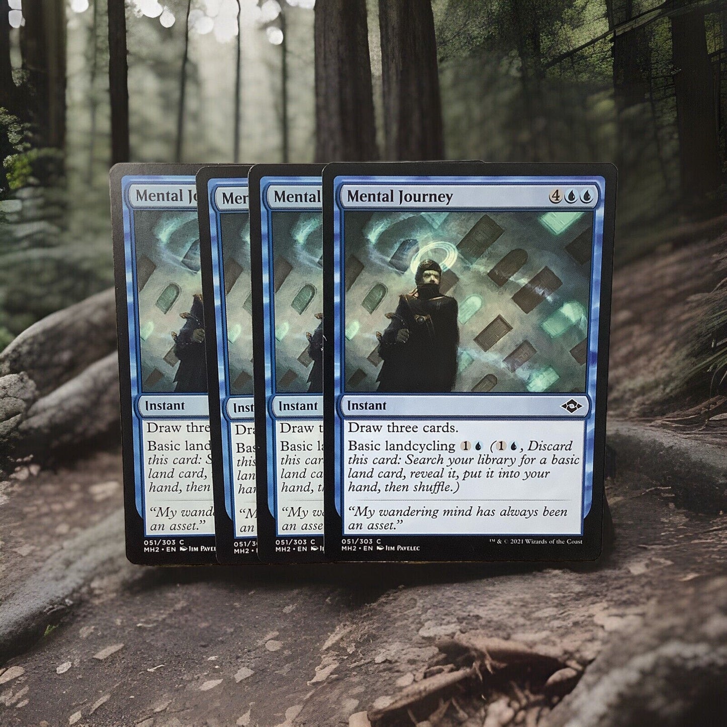 MTG MH2: X4 Mental Journey (Instant) Modern Horizons 2 051/303 Common