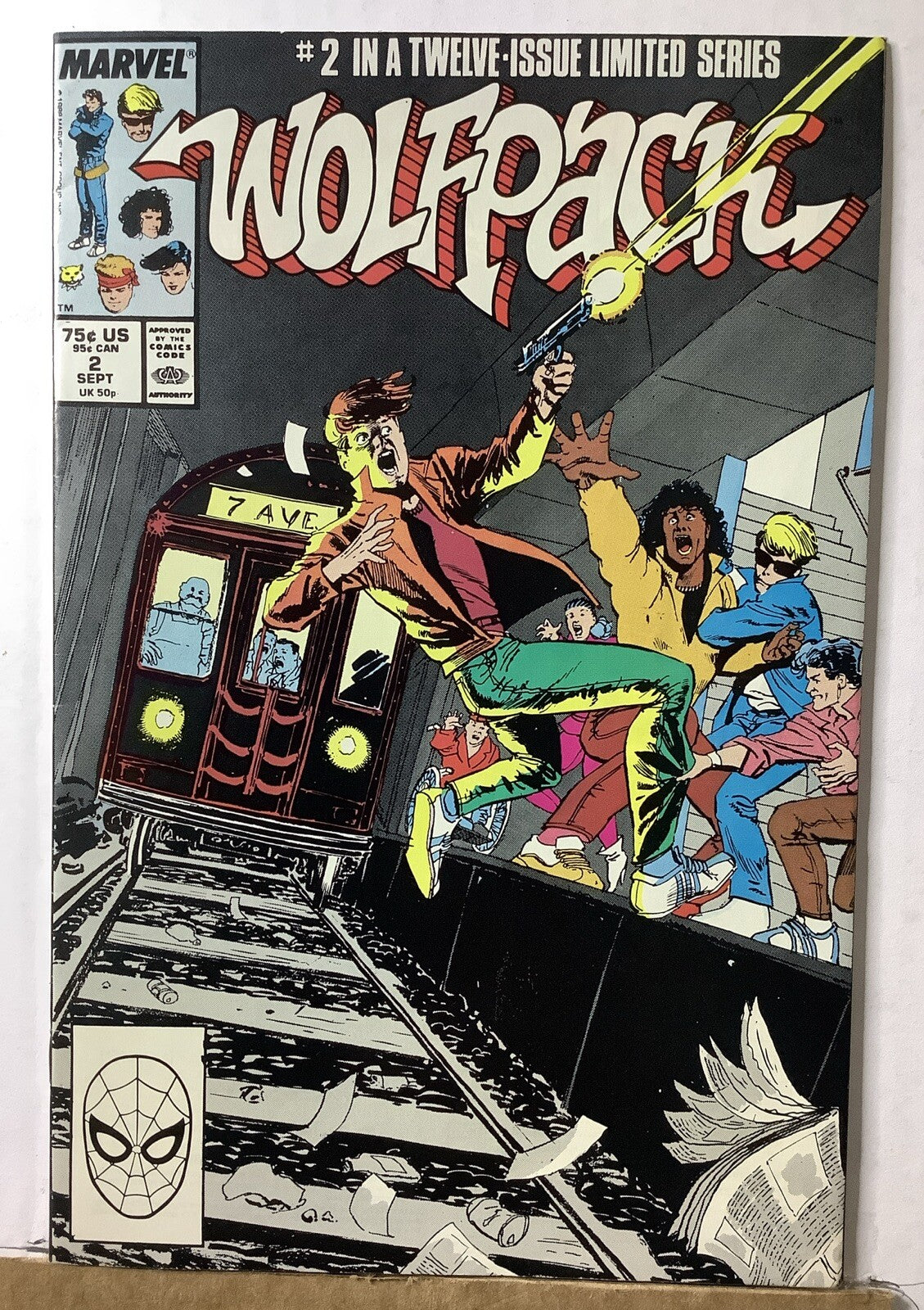 Wolfpack #2 (1988) — Marvel Direct Edition, Ron Wilson Cover