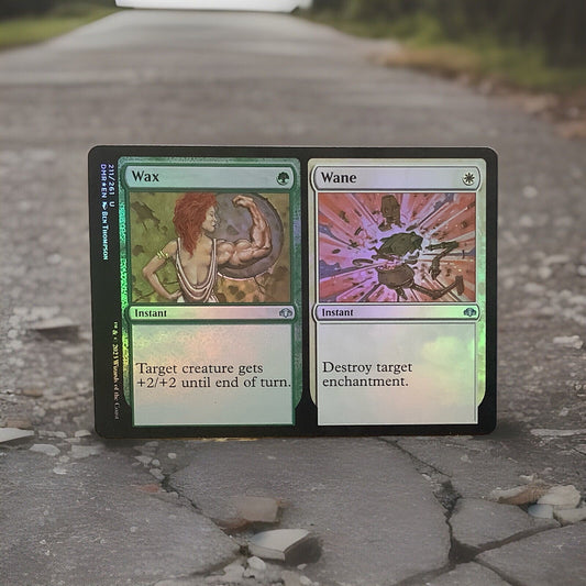 Wax Wane foil instant Dominaria Remastered 211/261