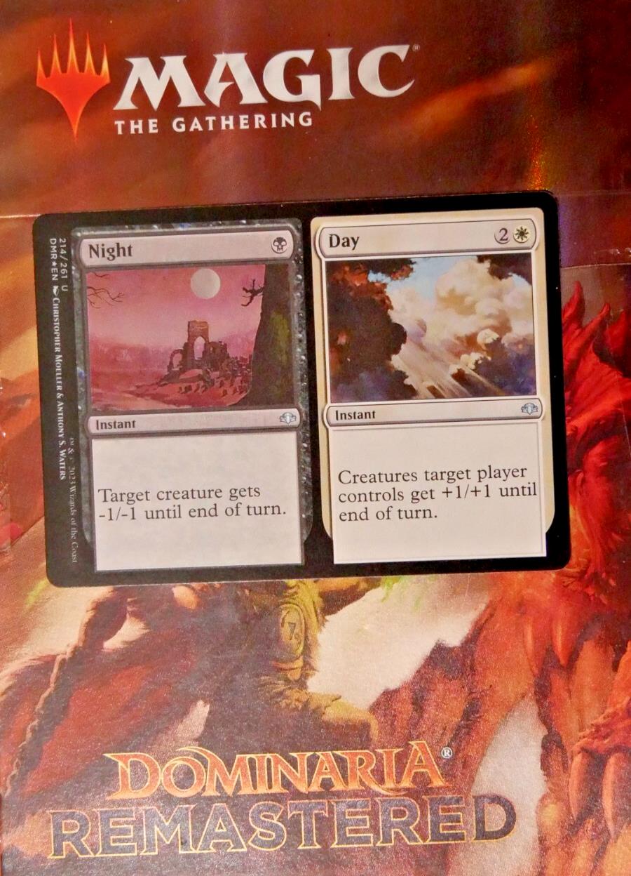 Night // Day Foil Dominaria Remastered 214 Uncommon Split Instant MTG card