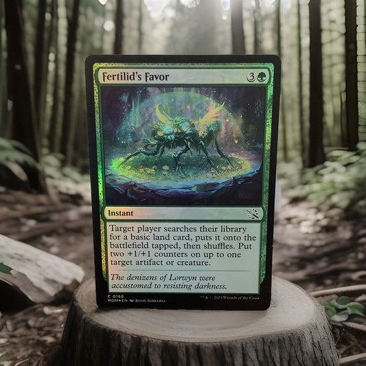 MTG ONE: Fertilid's Favor (Instant) March of the Machine 0186 Foil Common