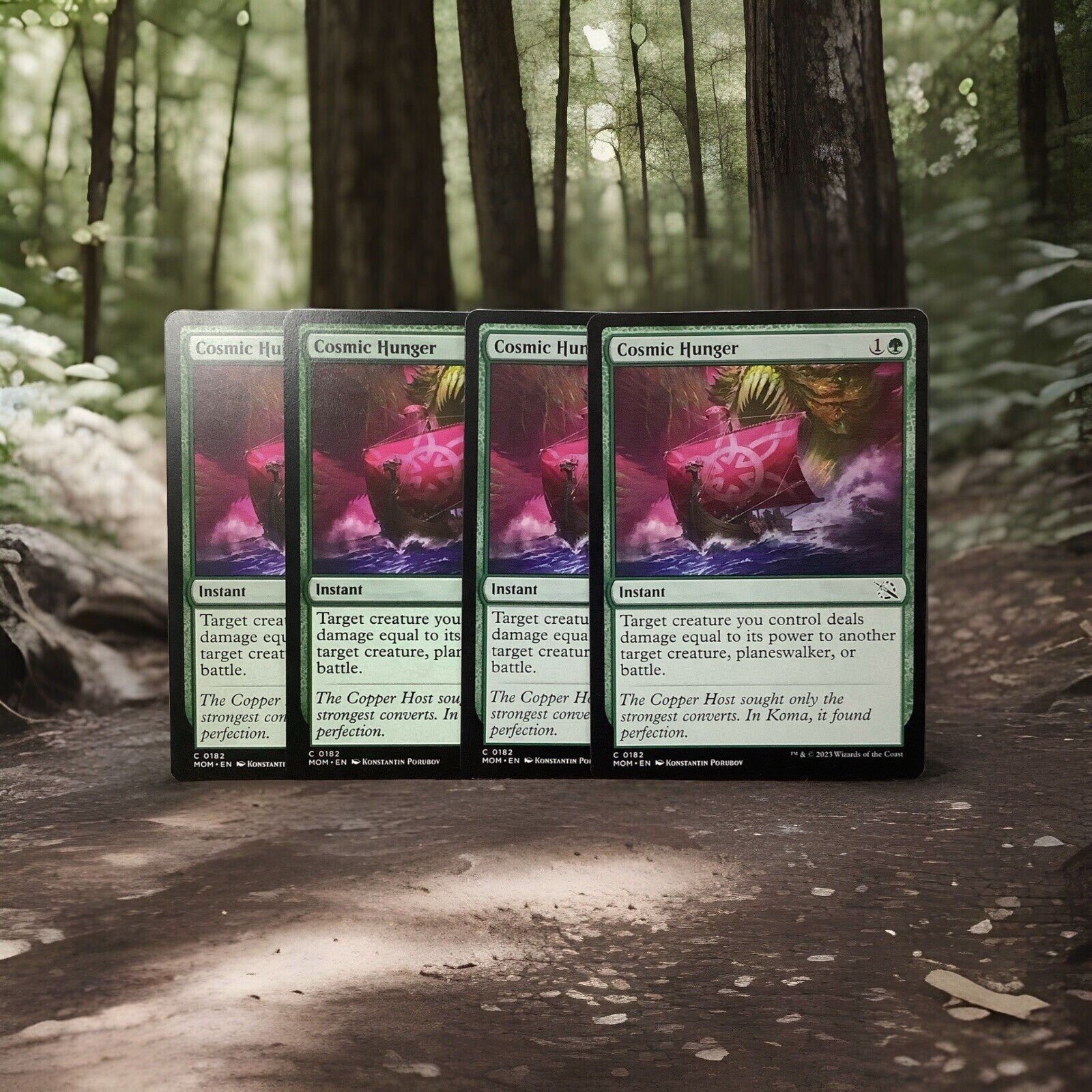 Magic: The Gathering March of the Machine Cosmic Hunger instant card