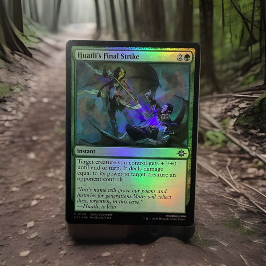MTG LCI: Huatli's Final Strike The Lost Caverns of Ixalan 0190 Foil Common