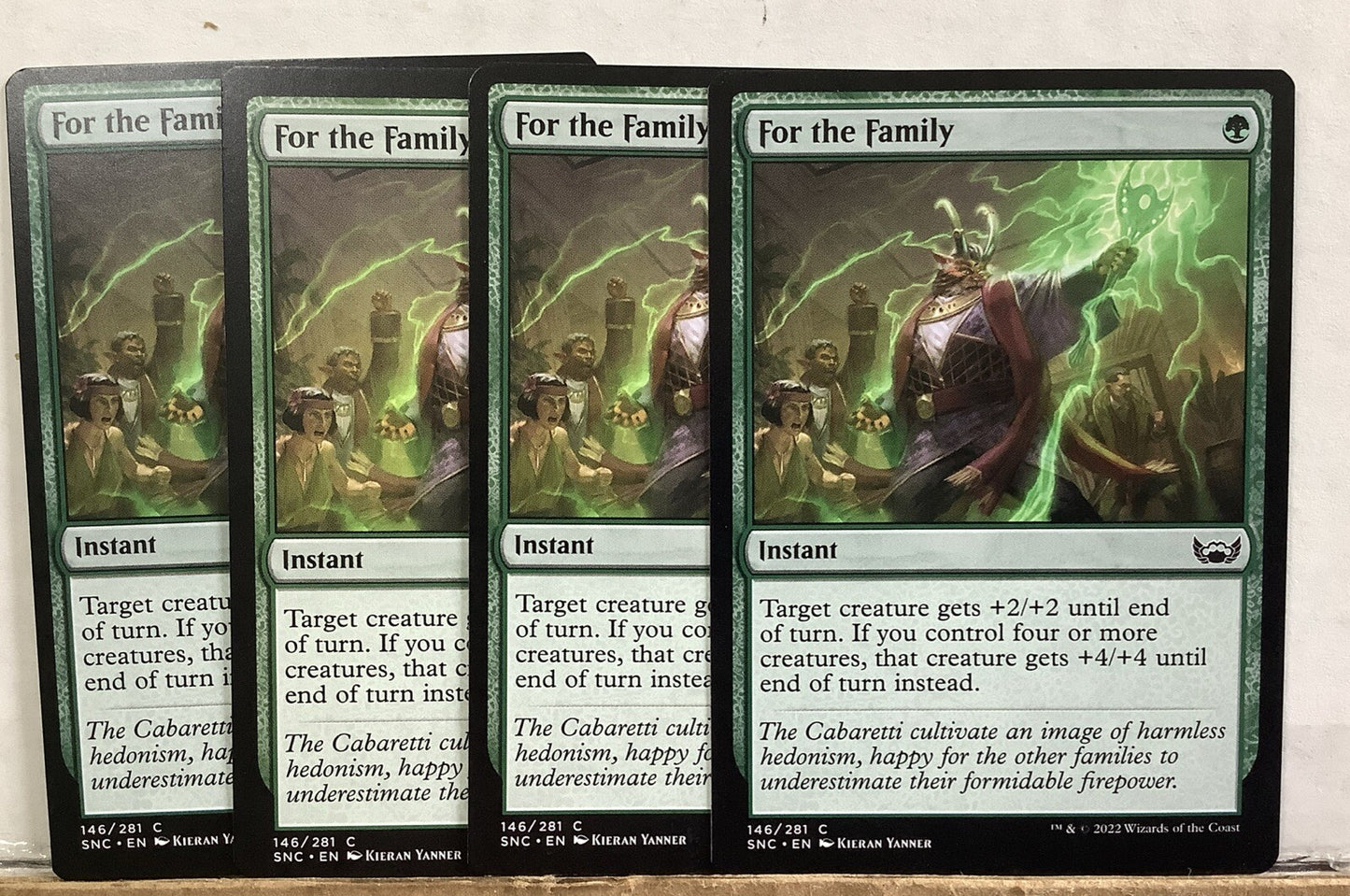 MTG SNC: X4 For the Family Streets of New Capenna 146/281 Regular Common