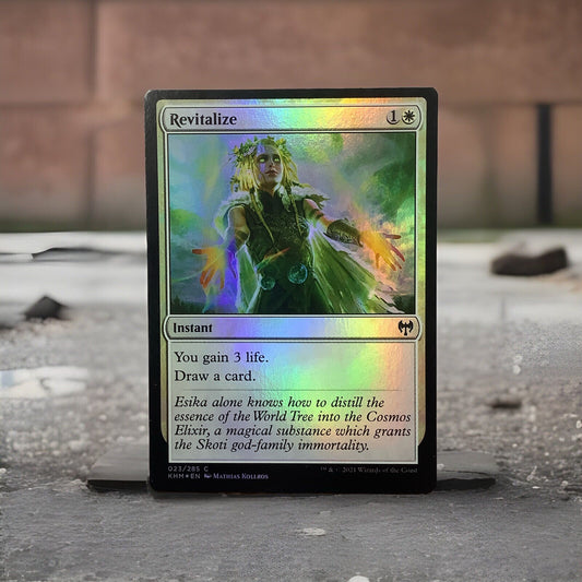 MTG KHM: Revitalize (Instant) Kaldheim 023/285 Regular Common Foil
