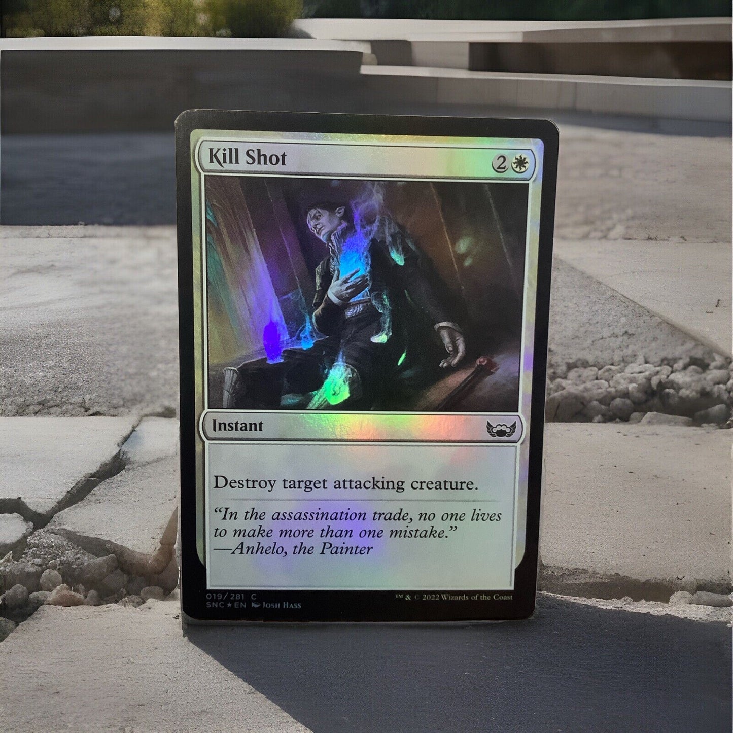 Kill Shot SNC #019 Foil from Streets of New Capenna.